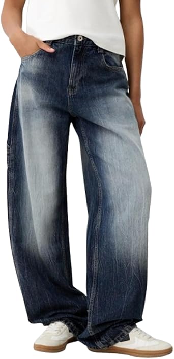 【MODERNIF】Find Wide Denim Pants Nori] Light Wash Clean Stretch Wide Leg Jean – HIDDEN LARCHMONT