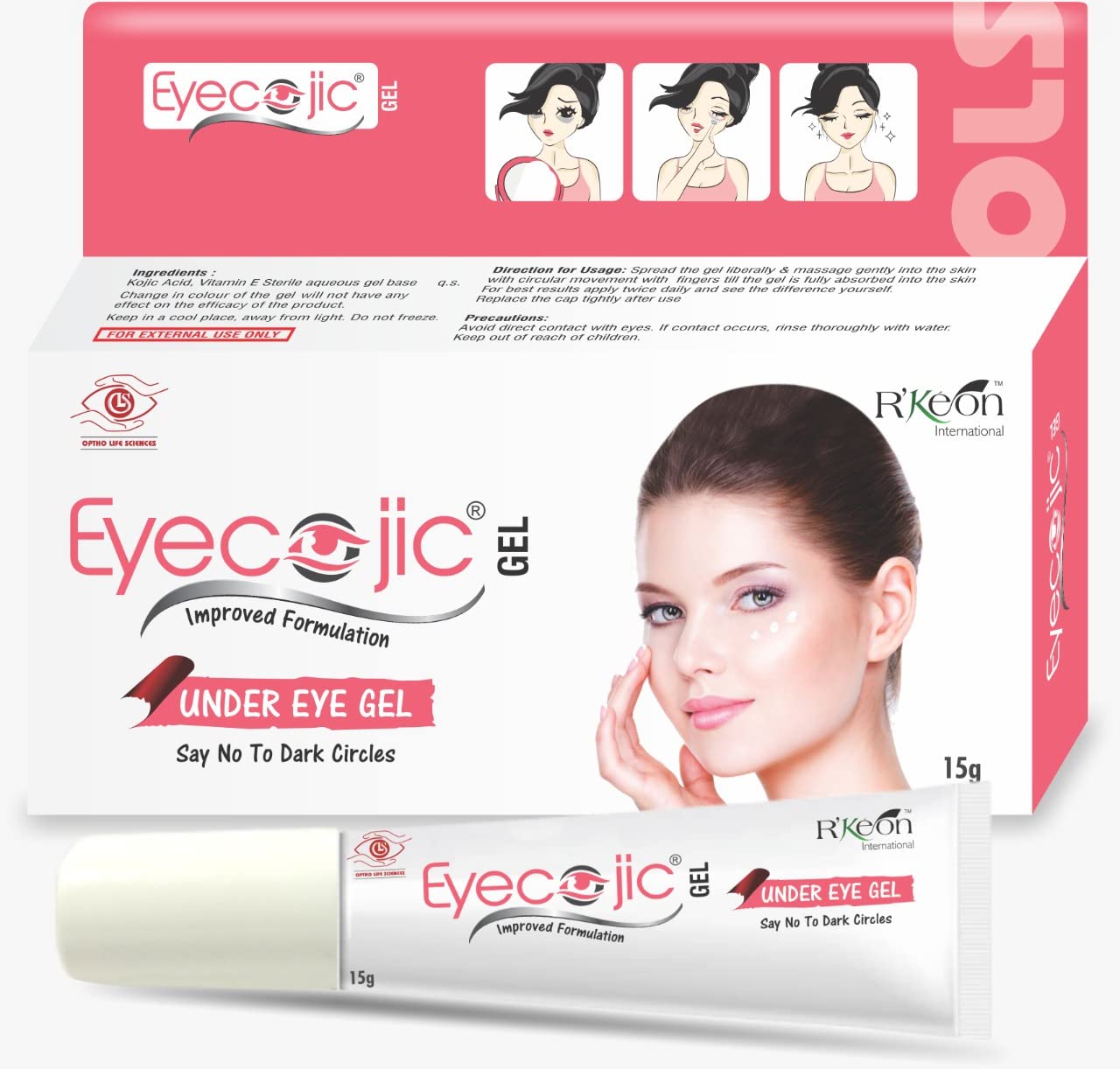 Eyecojic Dark Circles Remover Gel Under Eye Gel for Dark Circles