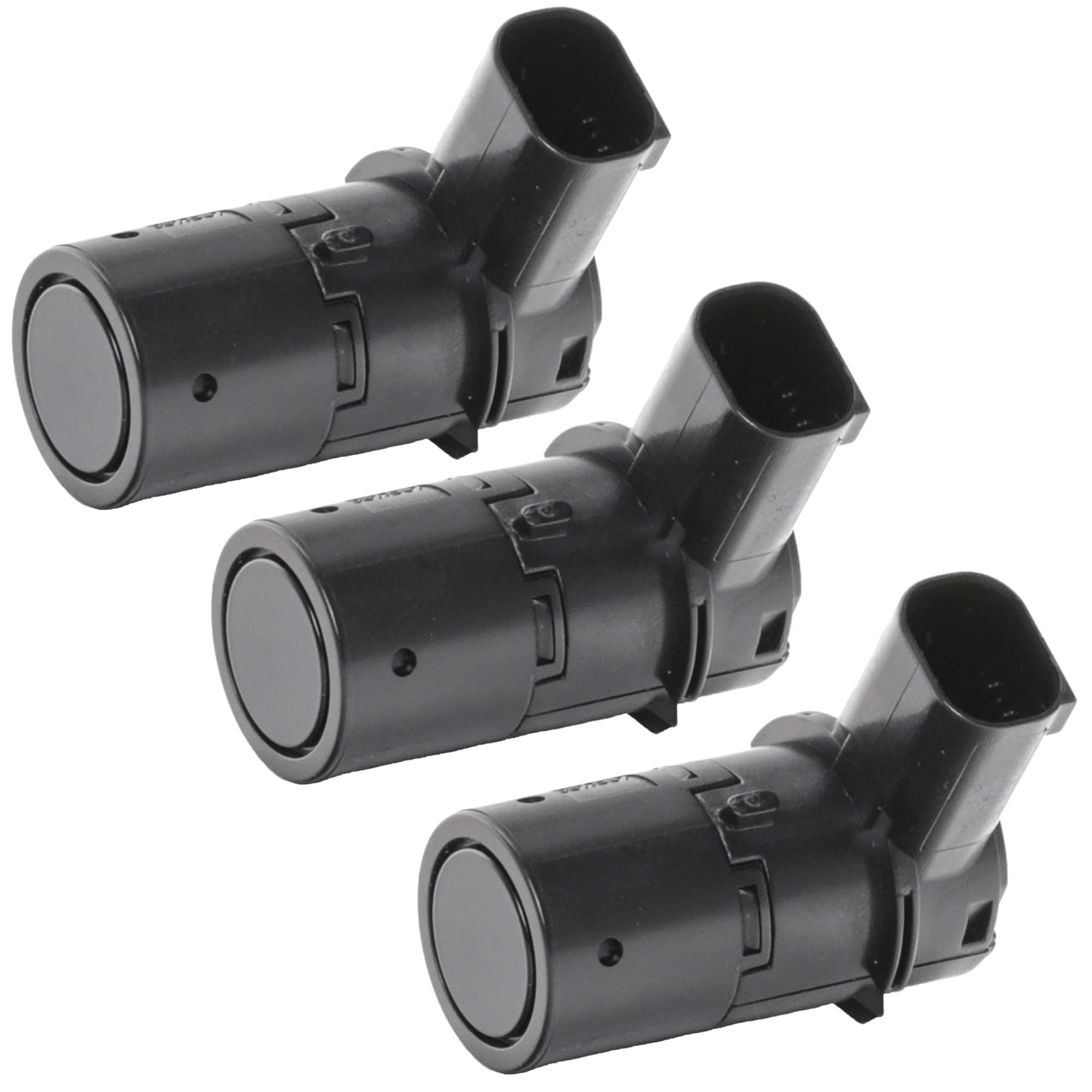 (Lot de 3) Capteurs Radar de Recul Aide Stationnement Avant compatible pour CLIO III ESPACE IV GRAND SCENIC II LAGUNA II MASTER II MODUS SCENIC II TWINGO II VEL SATIS - 7701062074 7701062624