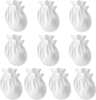 Zando Baby Mittens Newborn Mittens No Scratch Mittens Hand Mittens for Baby Boys Unisex Infant Mittens Set Baby Gloves