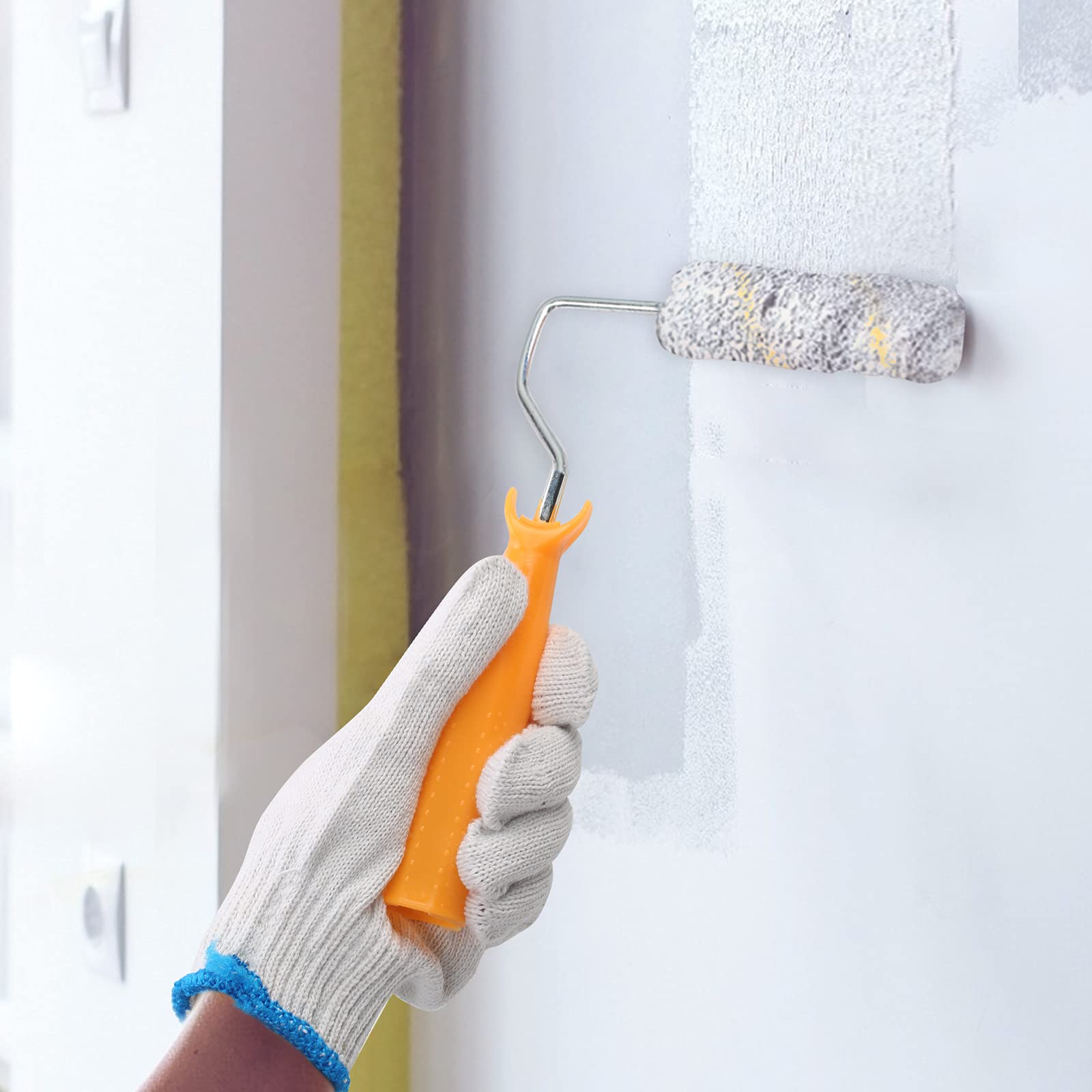 Petit Rouleau Peinture, 14 Pièces Kit Rouleau Peinture Mini Rouleau