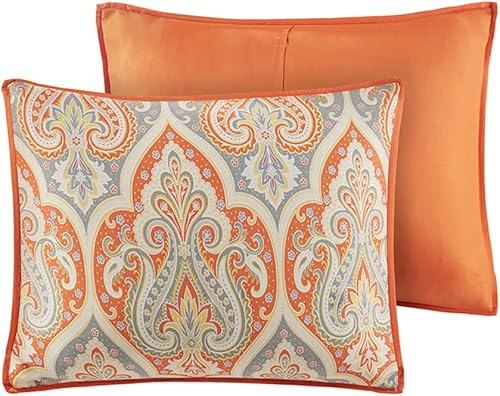 Miniatura 6 de Comfort Spaces Juego de edredÃ³n acogedor, diseÃ±o clÃ¡sico moderno, ropa de cama alternativa para todas las estaciones, fundas a juego, falda de