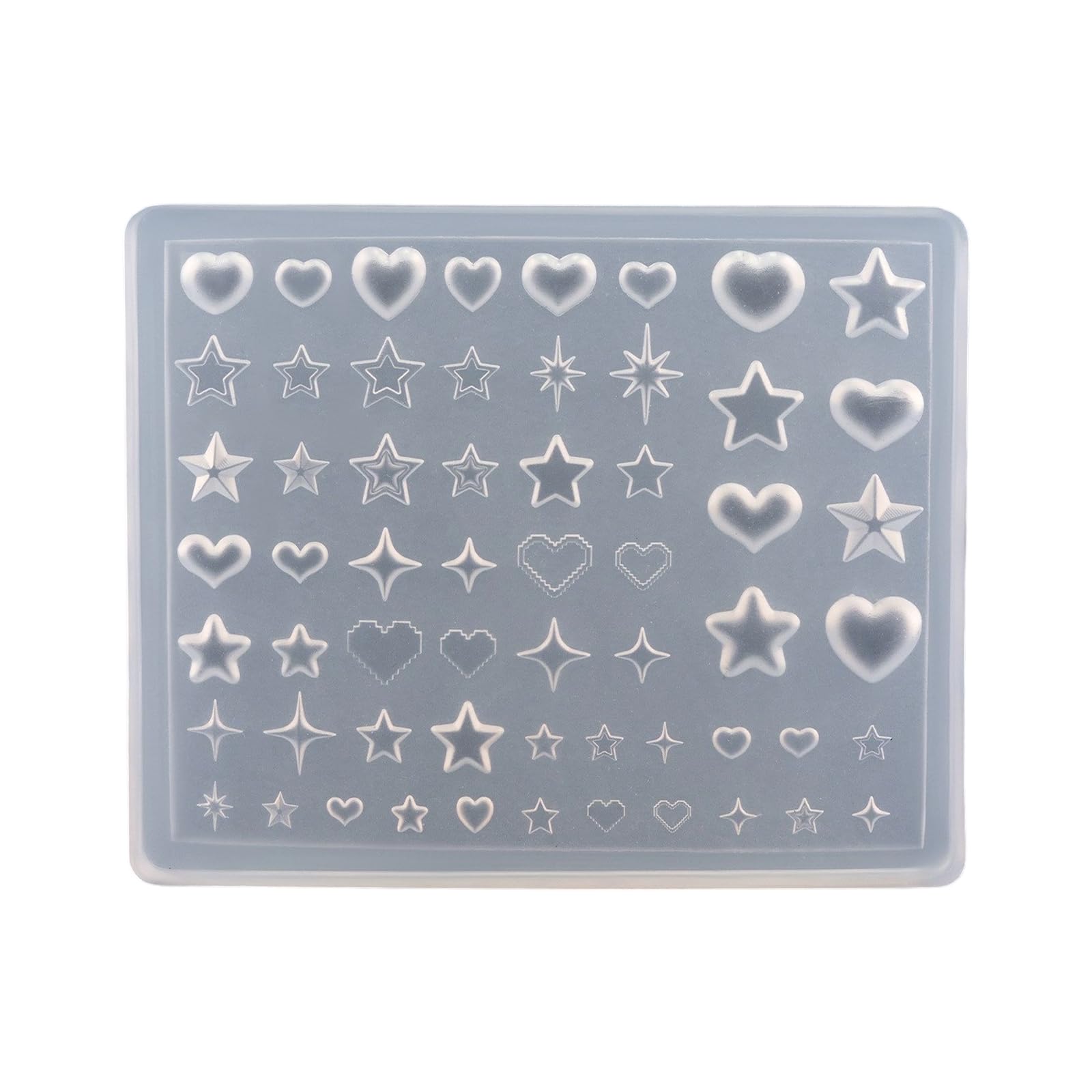 Maxtonser Silicone Nails Art Mold Accessory Bowknot Theme 3D Nails Decorative Mold Silicone Texture for Various Nails Types