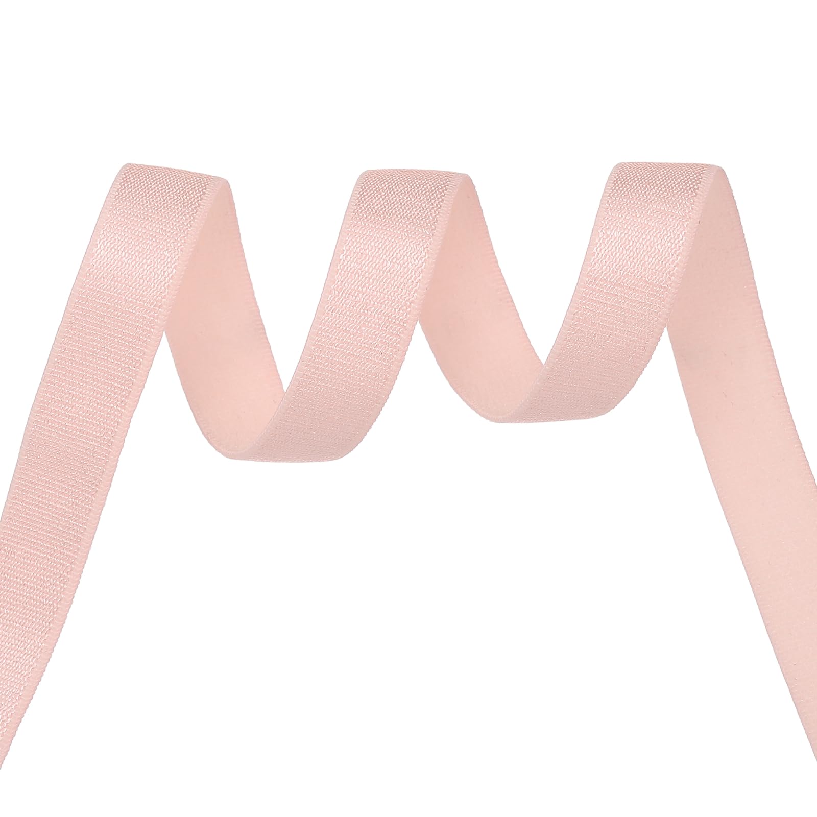 Sangle elastique de soutien-gorge en nylon rose haute resistance de 20m