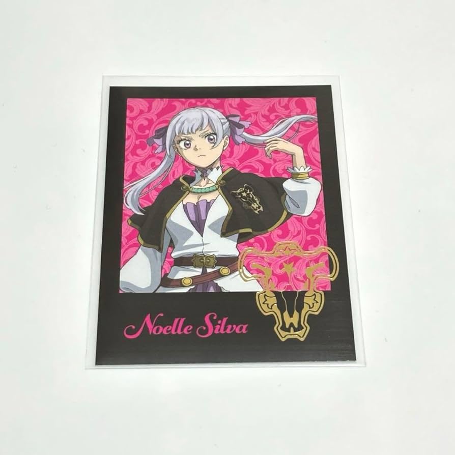 ブラッククローバー ジャンプ 55周年記念 コレクションカード ノエル Black Clover Card/Shonen Jump 55th Anniversary Limited/Noel
