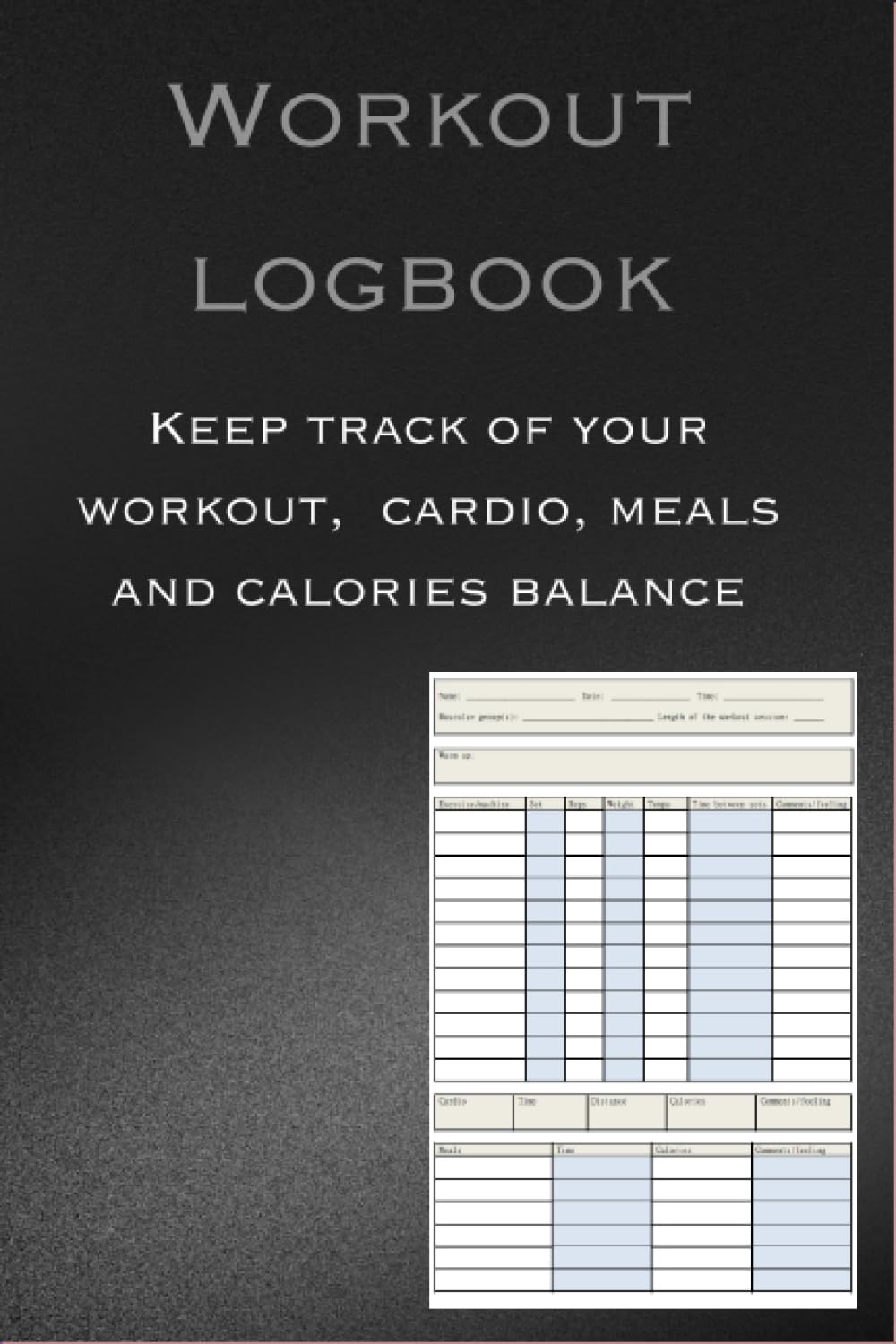 Independently published workout logbook: professional fitness personal training workout journal