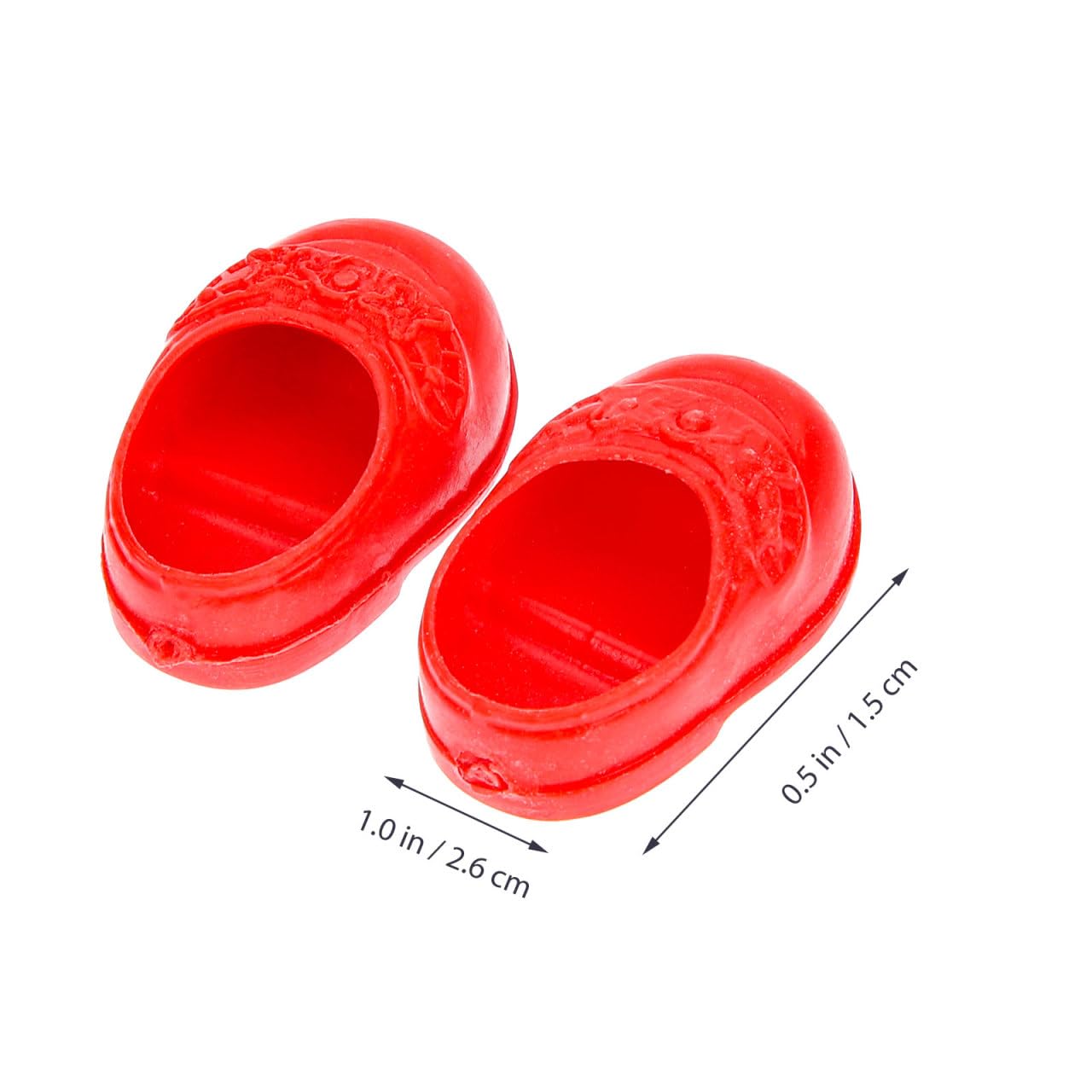 Alasum 20 Pares Zapatos De Muñeca En Miniatura Zapatos Mini Decorativos para Casas De Muñecas Accesorios De Juguete para Niños 1.02X0.59X1.96In Mini Modelos De En Miniatura