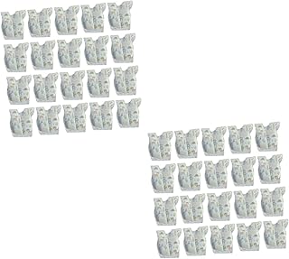 Kisangel 40 Pcs Bib Disposable Bibs Baby Bib Baby Bibs Lunch Bib Unisex Infant Bibs Eating Bib for Baby Men