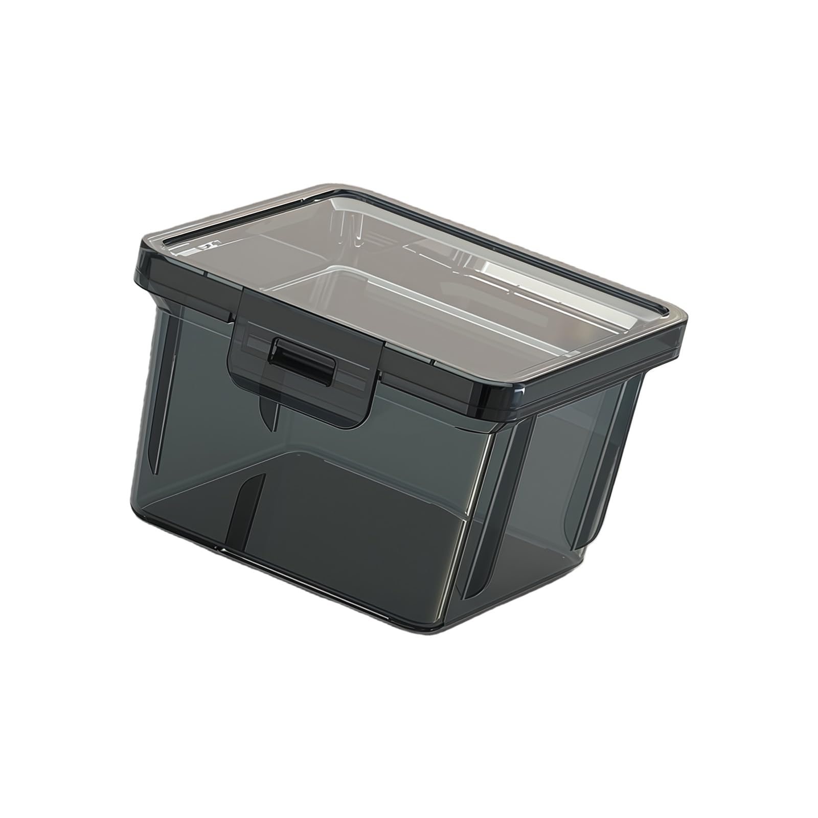Laikoutd 1 Small Square Box Workshop Use Compact Small Parts Storage Container Organizers Tray Systems Featuring Deeping Compartments And Secure Lids Covered Tool Storage Box Container