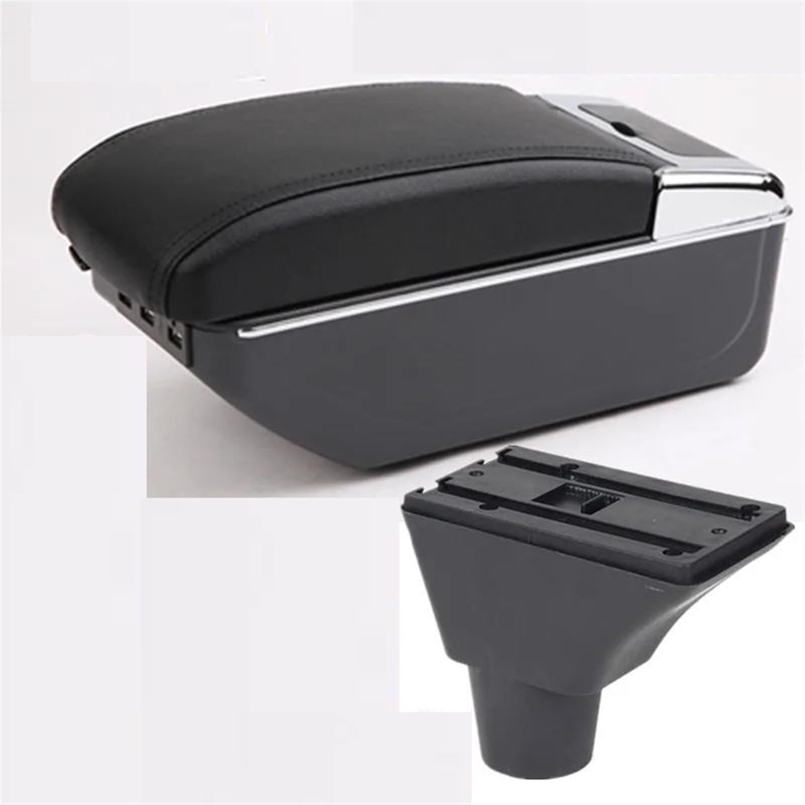 Noheeu C Black Line 7Usb Auto Armrest Box Central Storage Retrofit Parts Car Accessories Easy To Install For Meriva