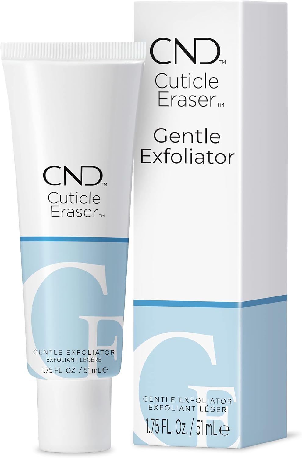 CND Cuticle Eraser Gentle Exfoliator for Women 0.5 oz CND Cuticule