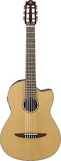 NCX1 NT Cutaway Acoustic-Electric Nylon-String Classical Guitar, Natural