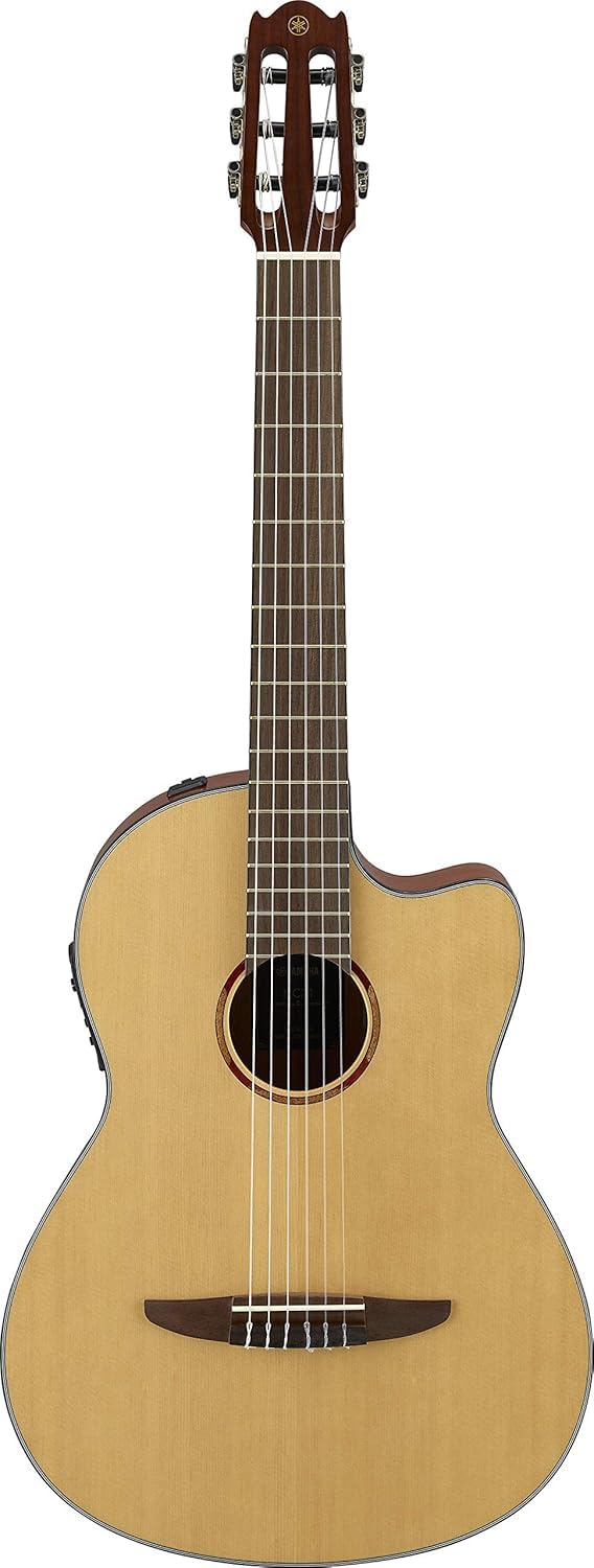 Yamaha NCX1 NT Cutaway Acoustic-Electric Nylon-String Classical Guitar, Natural