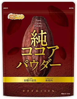 NICHIGA(ニチガ) 純 ココアパウダー Pure cocoa Powder 400g カカオ豆100% 砂糖不使用・無香料 [05]