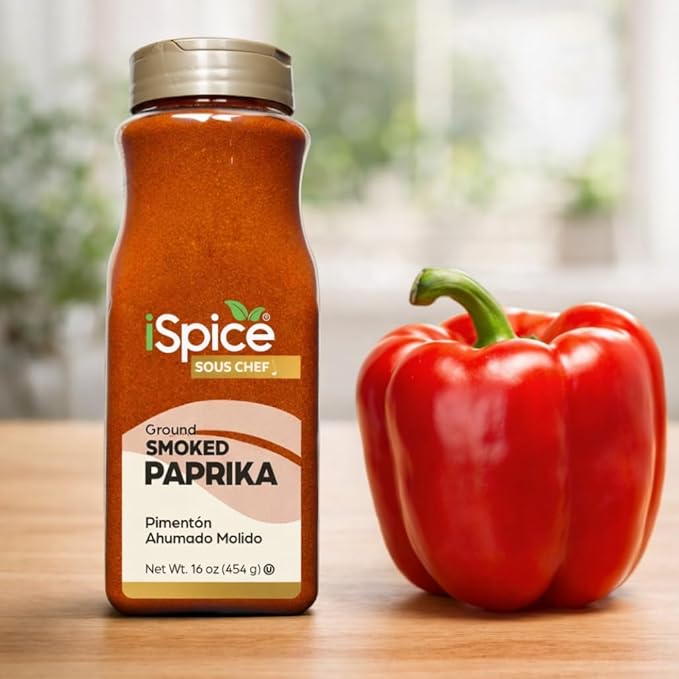iSpice Paprika Ahumada 16 oz | Especia Gourmet Kosher miniatura 4