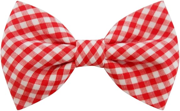 red bow collar