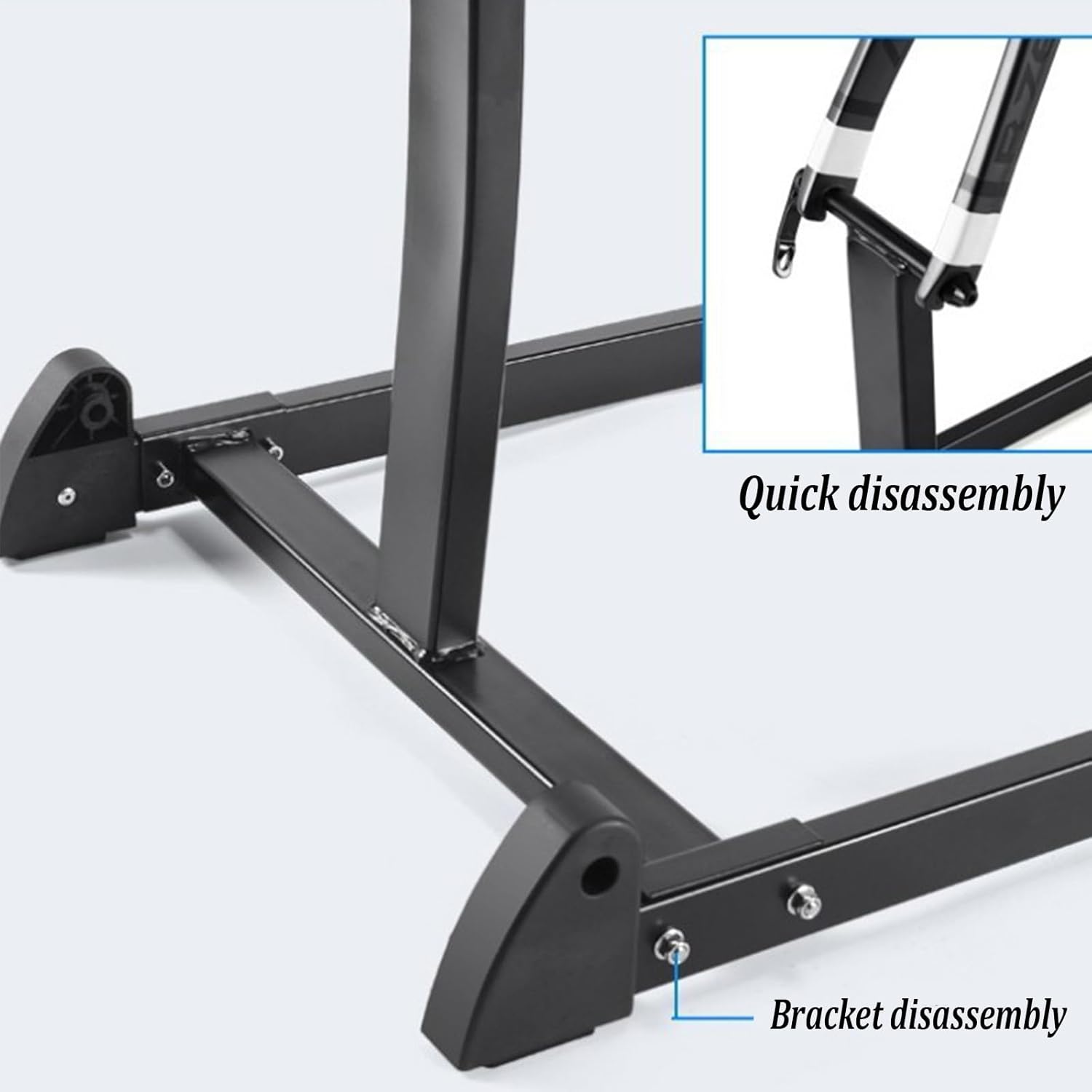 Folding Bicycle Roller, Professional Indoor Bike Parabolic Roller, Adjustble Bike Trainers for 24"-29" Mountain Bike and 700C Road Bike