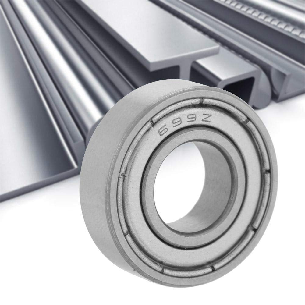 10 Cuscinetti A Sfere 693ZZ 3x8x4mm - Micro Cuscinetti A Doppia Schermatura Per Stampanti 3D, Droni, Modellismo - Foto 5