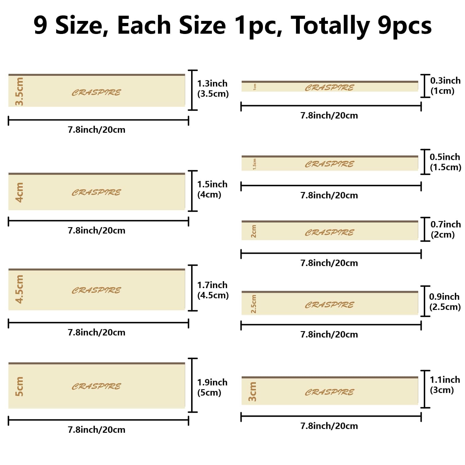 CRASPIRE 9 Size Macrame Cutting Molds Wood Stripe Dream Catcher Rustic Natural Wooden Cutting Template Frame Feather Tassel Wall Hanging Wreath Tool for DIY Weave Crafts Making Home Decor