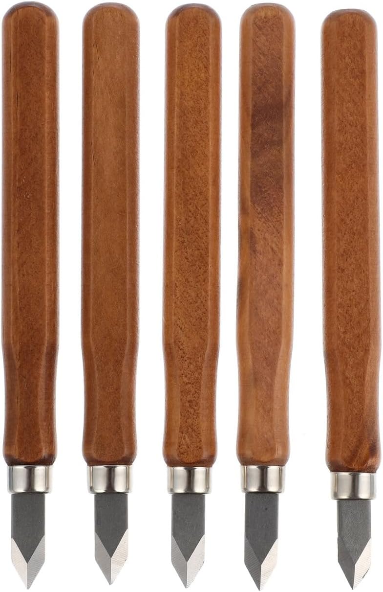 DOITOOL Woodcut Knives Dual Bevel Marking Knife for Woodworking with Comfortable Grip Precision Scribing Tool for Craft and Joinery Projects