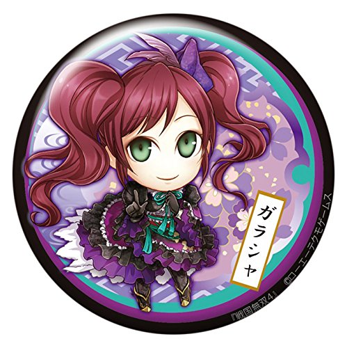 Amazon | 戦国無双4 ガラシャ みにきゃら缶バッジ | バッジ | おもちゃ