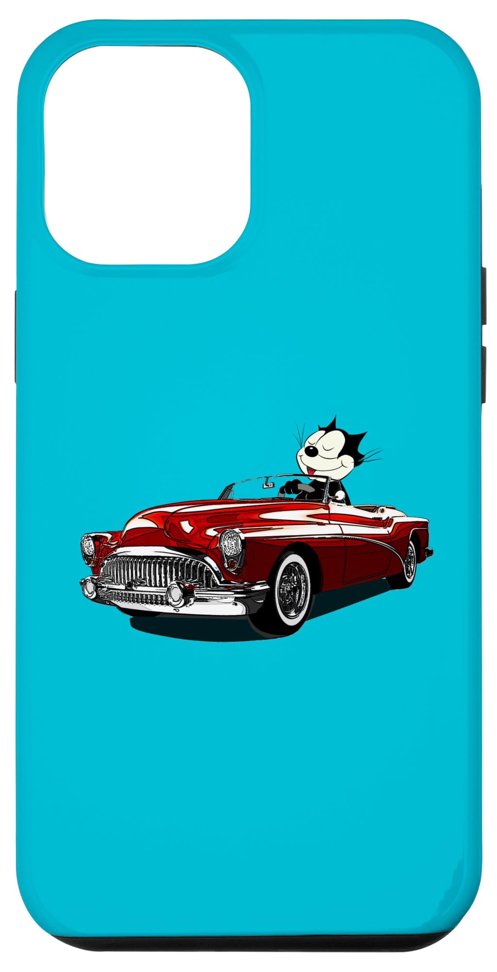 iPhone - リバー･FELIX Amazon.com: iPhone 14 Pro Max Felix Old-Skool Cat Drives