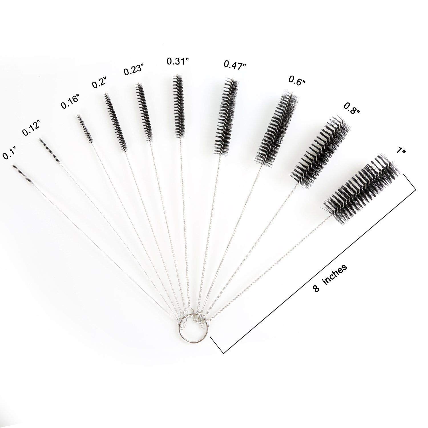 Pennello Pulito Set,Spazzola flessibile 