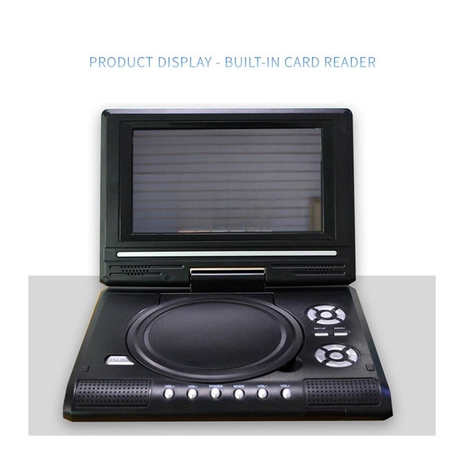 Lecteur DVD système multimédia Automobile 7.8 Pouces Lecteur de Haute définition VCD MP3 USB avec TV/FM/USB Portable et doté d'une Longue autonomie.