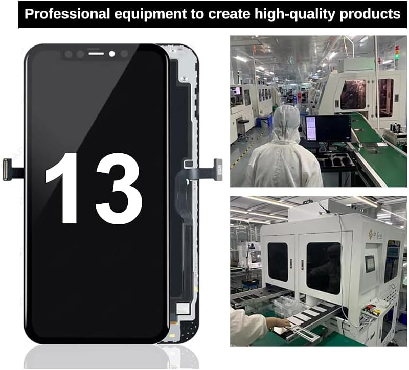 TSIOFO iPhone 13 LCD kijelző 6.1" érintőképernyő szenzor csere szett
