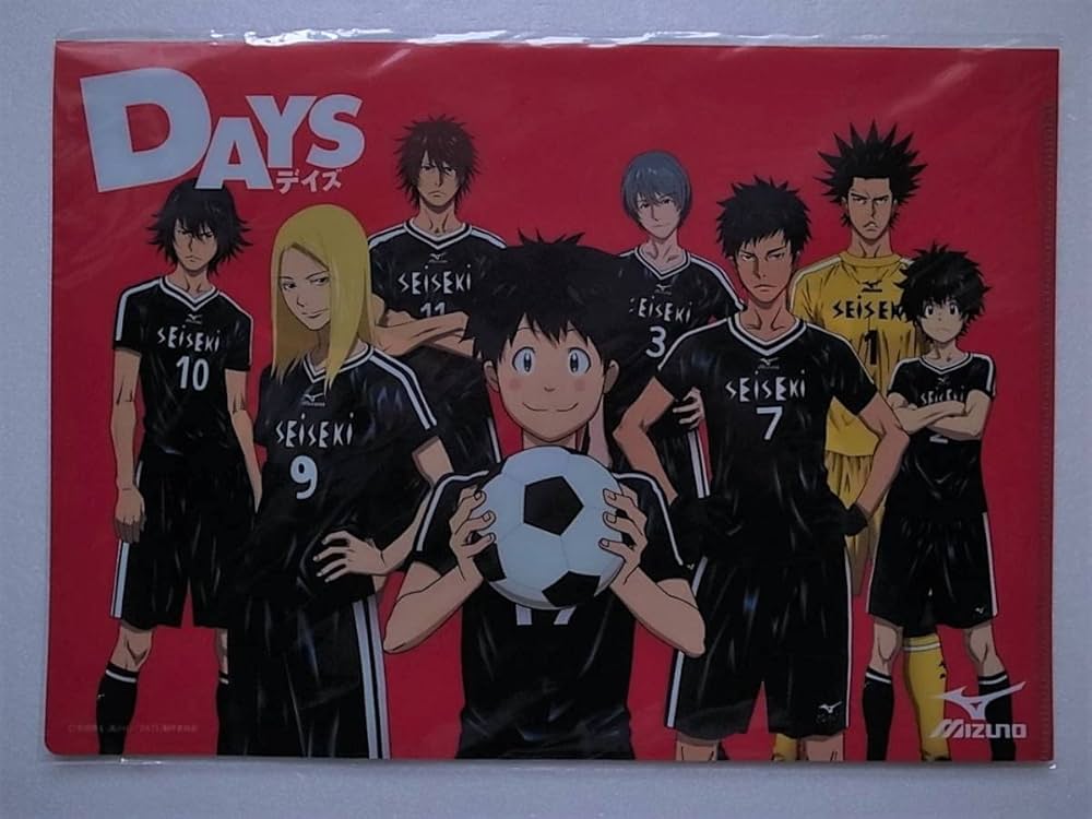 Amazon.co.jp: DAYS クリアファイル 集合絵柄 聖蹟高校サッカー
