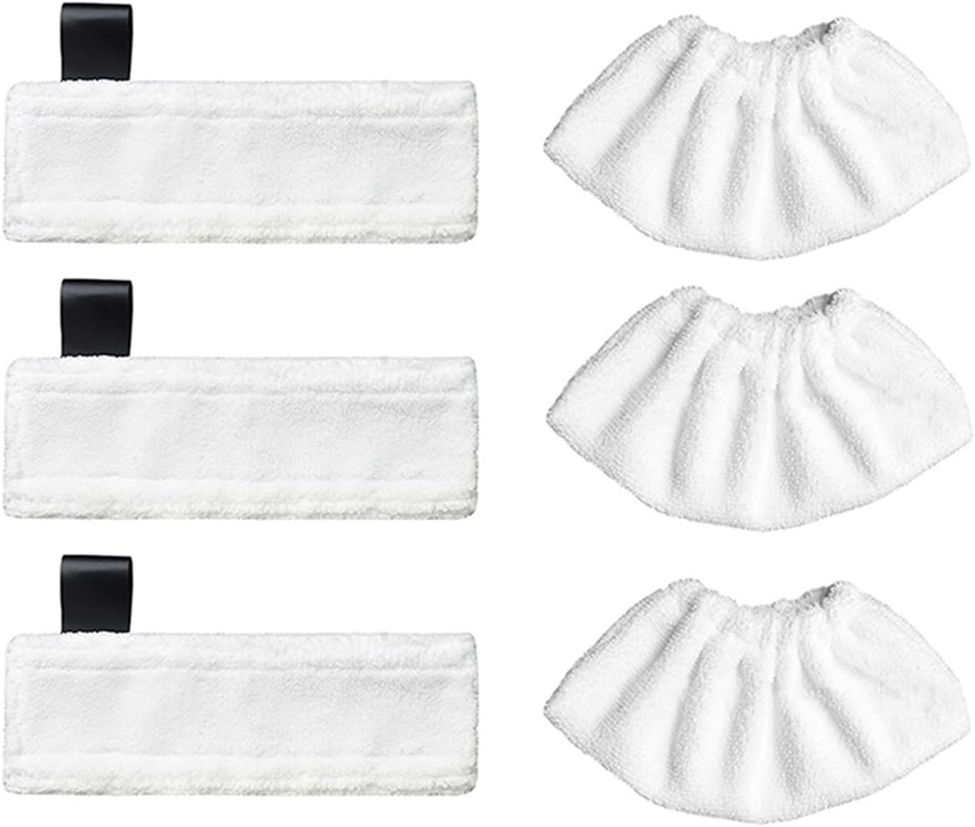 Steam Mop Cloth Rag Replace Microfiber Cleaning Pad Cover Steam Cleaner Accessories. Compatible with Karcher Easyfix SC1 SC2 SC3 SC4 SC5 (Color : 8PCS)