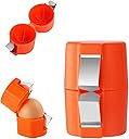 Egg Shell Opener, 2026 Upgraded Stainless Steel Egg Shell Opener Eggs Openers Tool, Multifunctional Egg Cutter for Home Kitchen Eggs Openers (Orange, 1pcs)