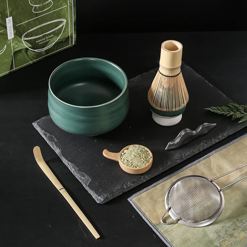 Matcha zestaw do herbaty ceramiczny zestaw do herbaty akcesoria japońska herbaciarnia narzędzia do warzenia domu przyciemnione suma naczynia do picia herbaty prezenty