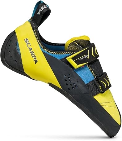 SCARPA Mens Vapor V Rock Climbing Shoes | For Sport Climbing & Bouldering
