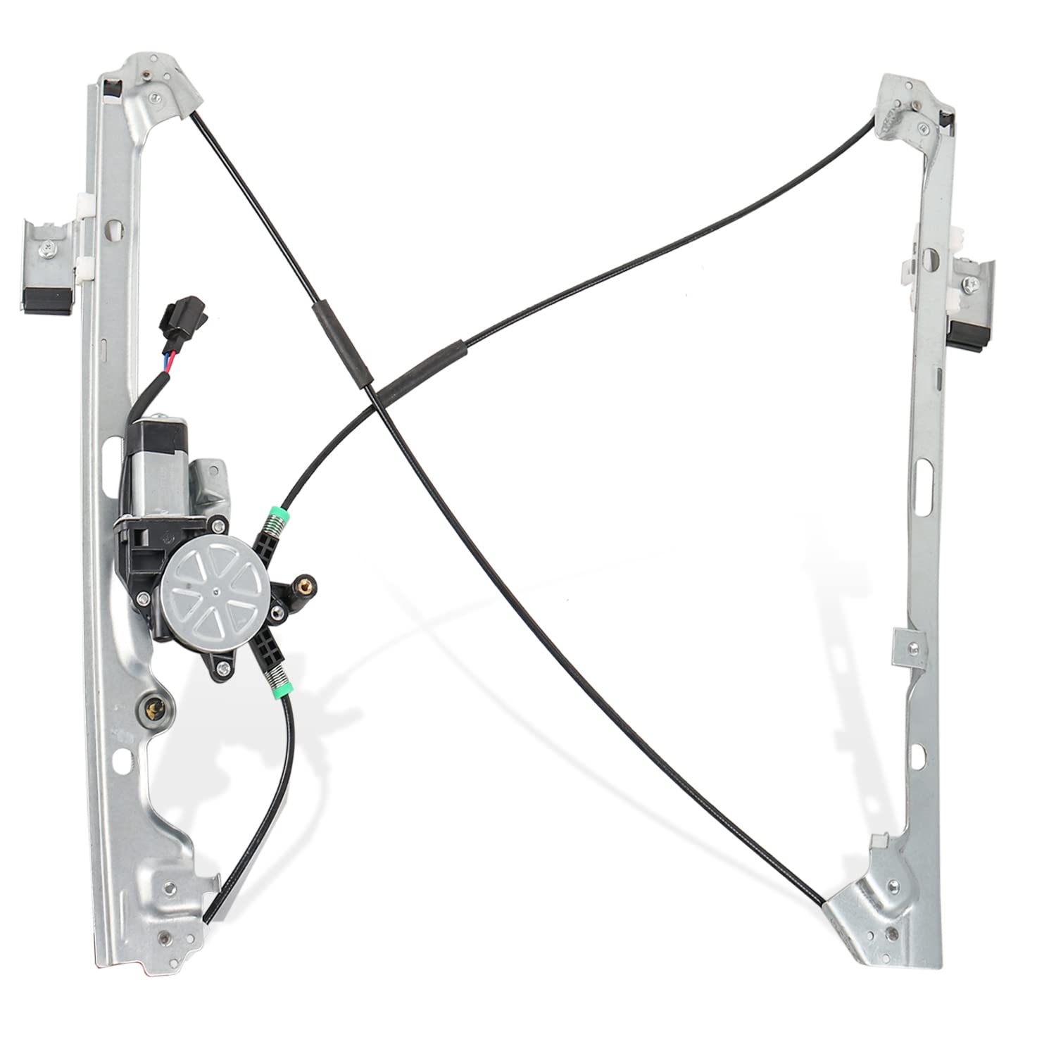 Photo 1 of MOSTPLUS 741-644 Power Window Regulator Motor Assembly Front Driver Side Compatible for 1999-2007 Chevrolet Suburban Silverado 1500 2500 3500 HD | 2000-2006 GMC Sierra Yukon | 2002-2006 Escalade Front Left/Driver Side