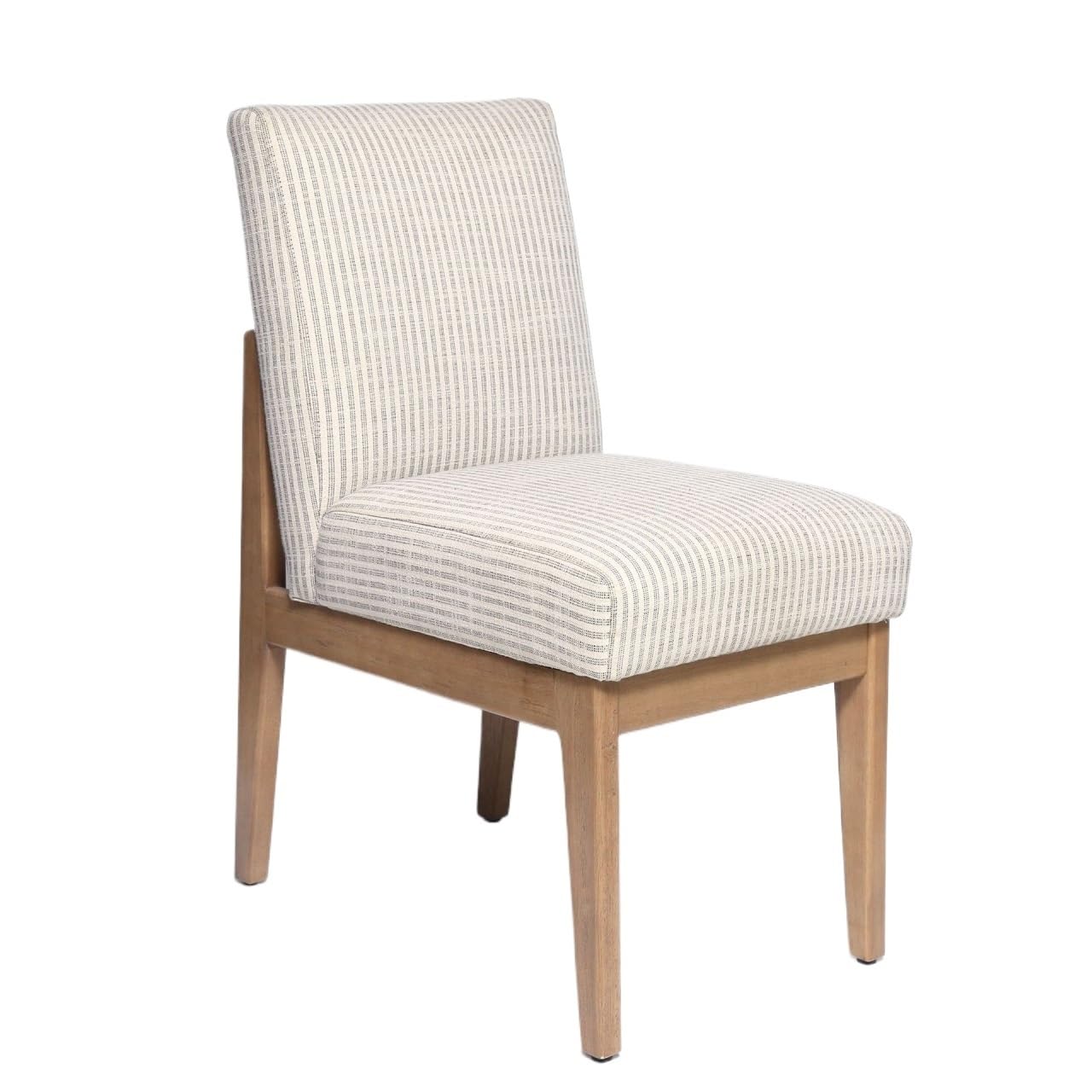 EINES Desk Chair Nordic Restaurant Dining Chair Modern Simple Leisure Striped Back Chair Office Home Negotiation Desk Chair Gaming Chair