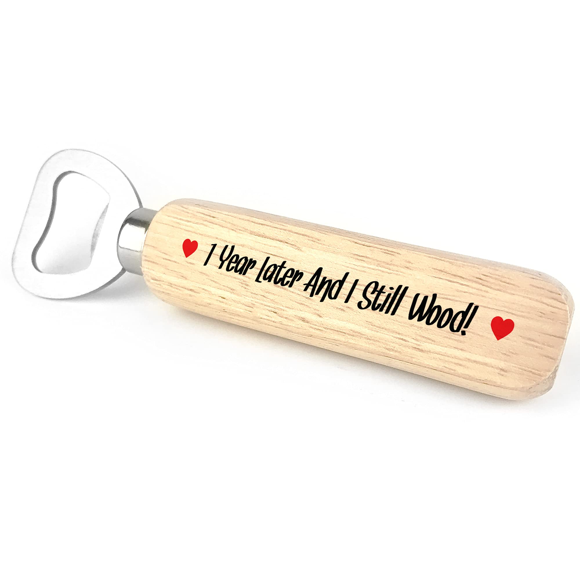 Funny 1st Anniversary Bottle Opener Boyfriend Husband Gift Joke Gift for Him