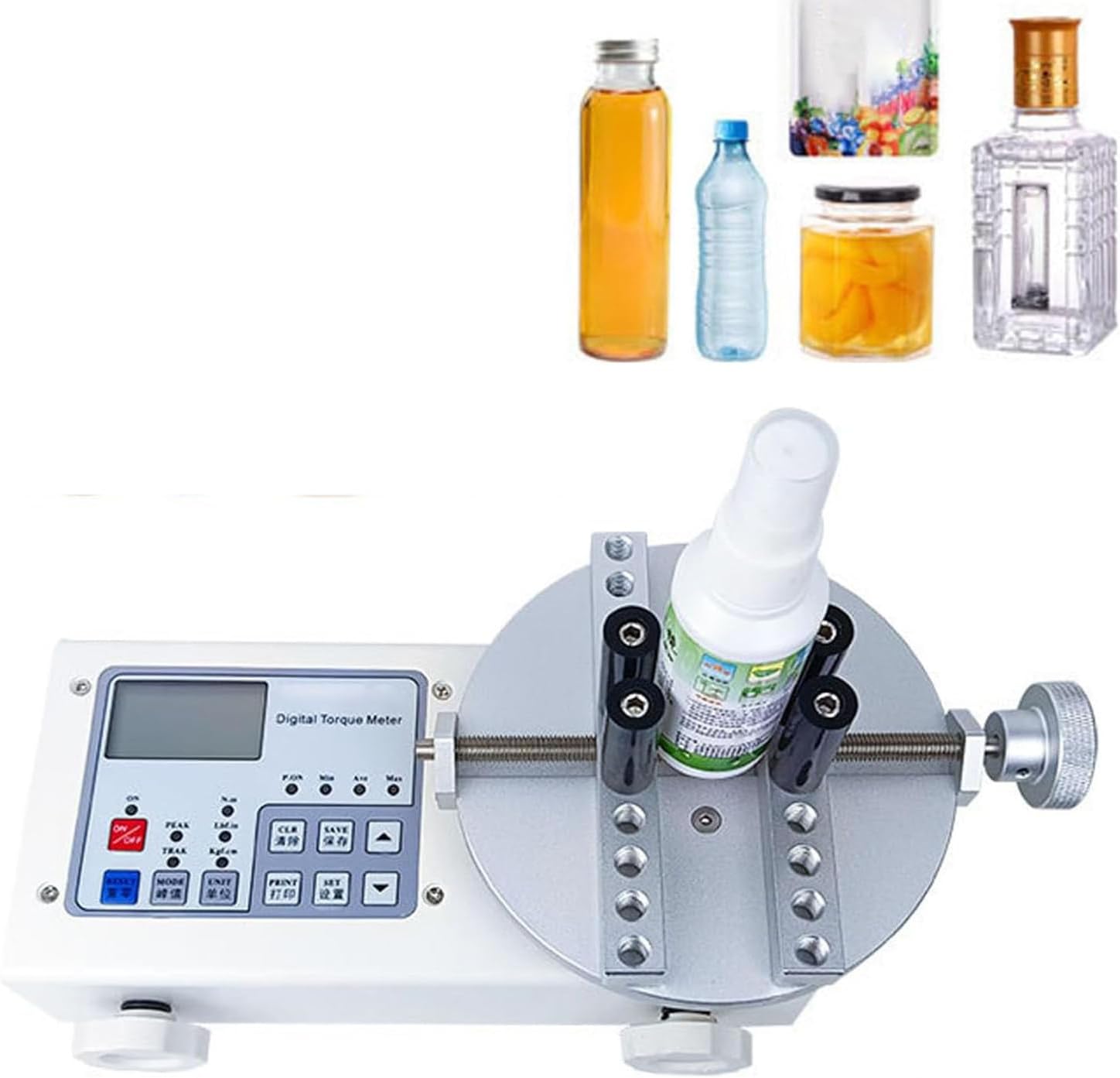 Digital Torque Meter Tester, Multi‑Function Torsion Gauge for Wrench & Screwdriver Calibration, Wide Clamp Range HP10