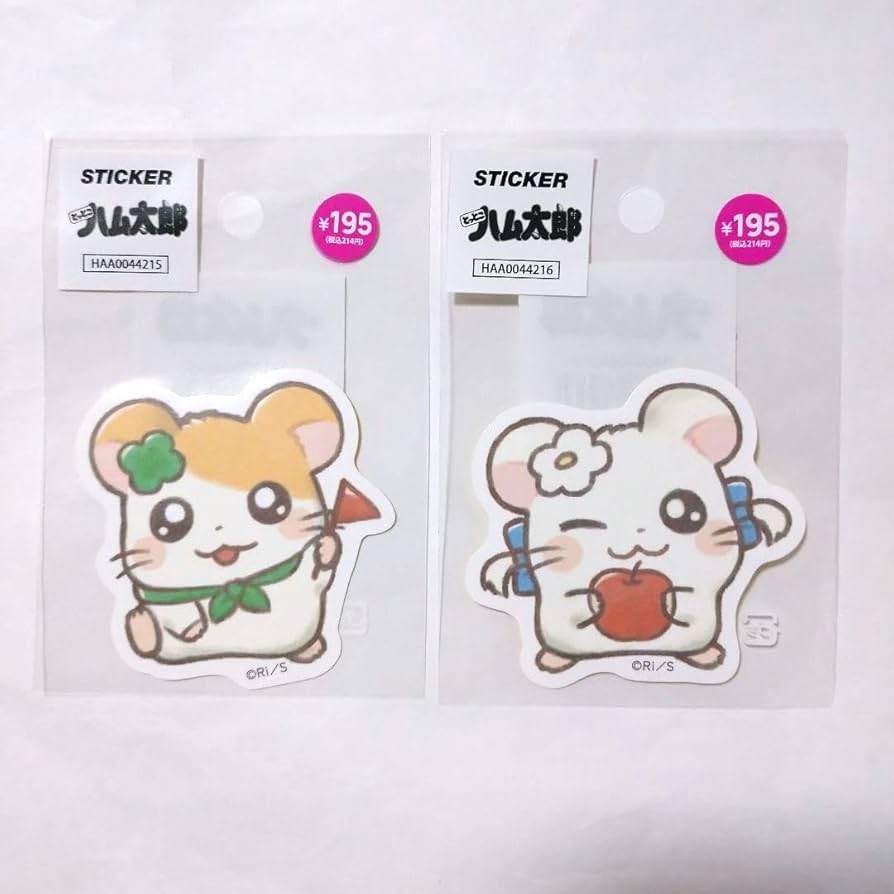 Amazon.co.jp: とっとこハム太郎×サンキューマート ステッカー