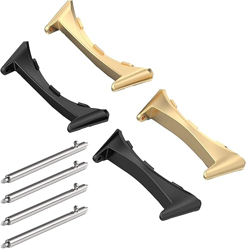 Miniatura 8 de FitTurn Adaptador de correa de reloj de metal compatible con los modelos de Google Pixel Watch - Viene con aguja de liberación rápida para conectar