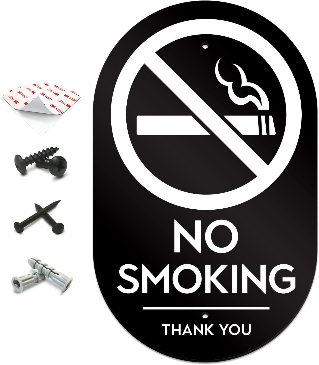 SignSeries No Smoking Signs for Business Durable and