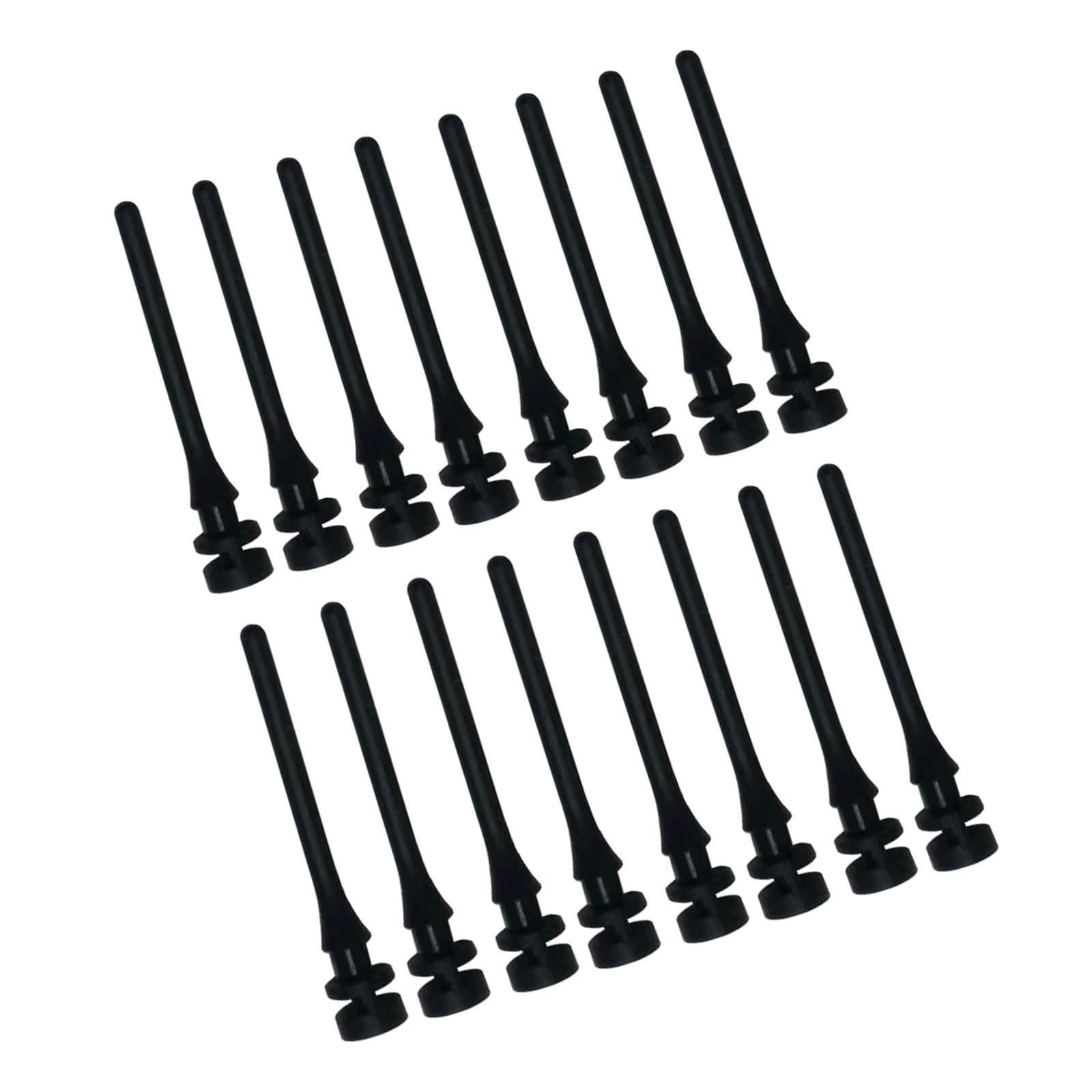 kokdid 16PCS Silicone Fan Rivets, Enhanced Noise Reduction Shock Absorption for Case Fan Dampeners