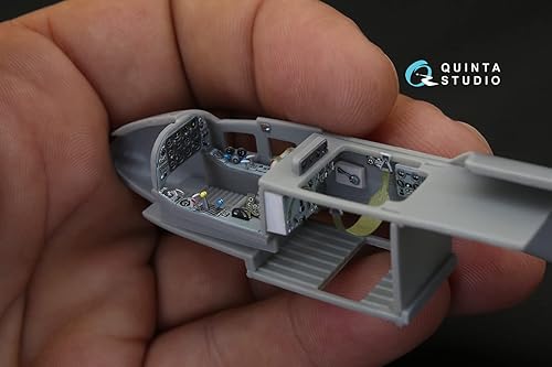 Miniatura 7 de Quinta studio's QD48081 - 1/48 - Interior impreso en 3D para Yak-2/Yak-4 (kit de modelos Mars)