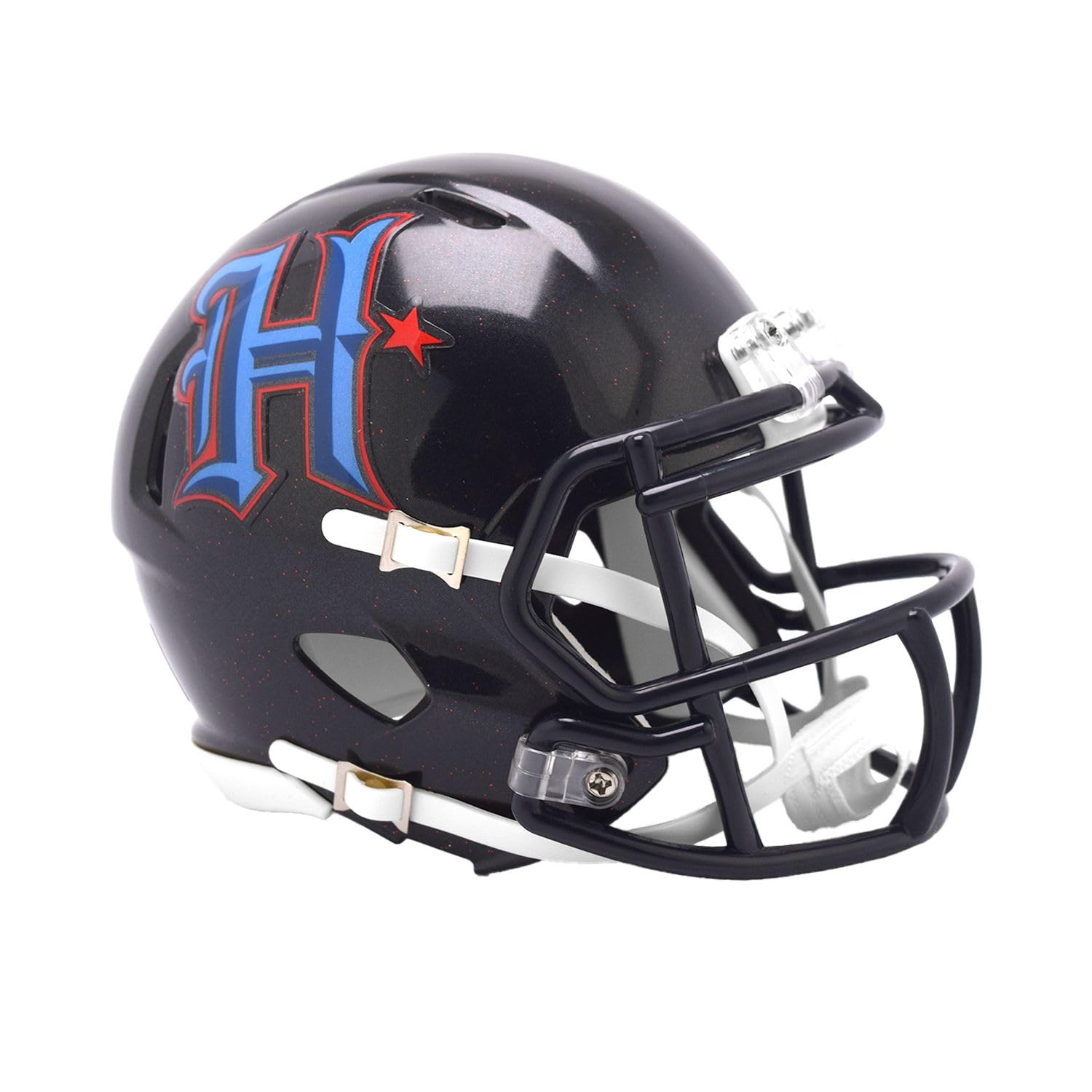 Riddell Houston Texans (2024) Navy Blue Alternate Speed Mini Helmet