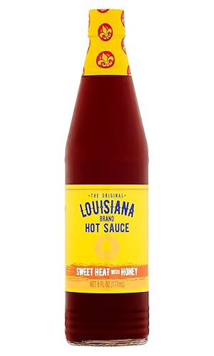 Miniatura 4 de Louisiana Brand - Salsa picante, calor dulce con salsa picante de miel, hecha con mezcla de miel y pimientos rojos añejos (6 onzas líquidas (paquete