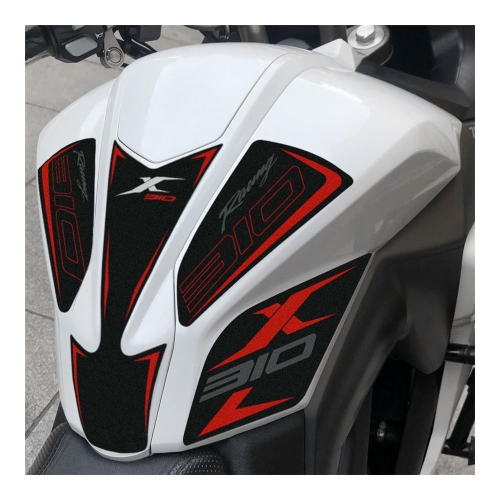 Protector Depósito Etiqueta Almohadilla Antideslizante para Tanque Combustible Y Motocicleta Pegatina Protectora De Agarre Lateral para Rodilla para ZT310X ZT 310 X 310X