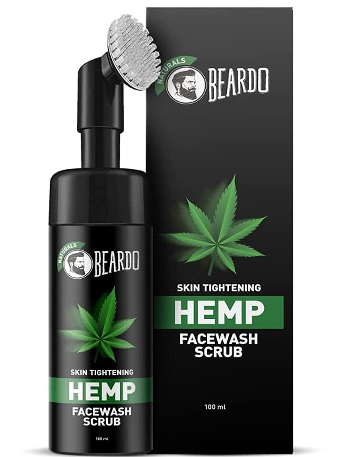 Beardo Natural Hemp Facewash Scrub for Men Calming face