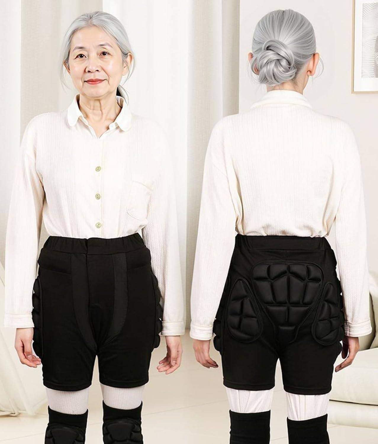 Pantalon De Protection des Hanches pour Personnes âgées, Coussinets De Protection des Hanches en EVA, équipement De Protection du Coccyx Et des Hanches M