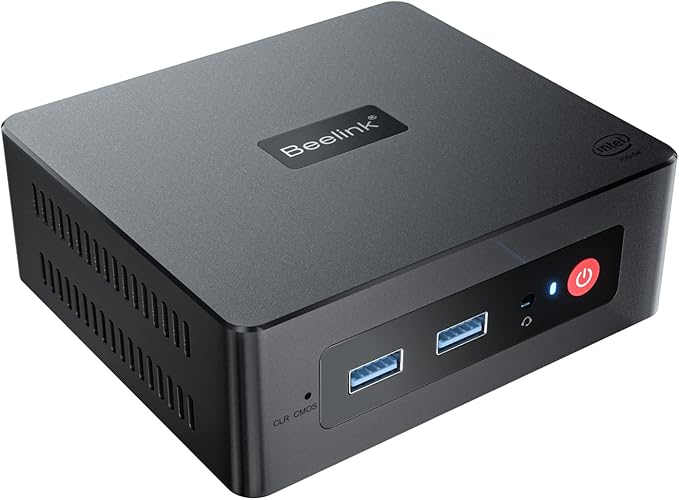 Beelink GK55 Mini PC W11 Pro(&Ubuntu), Intel Celeron J4125 Processor 8GB RAM DDR4L