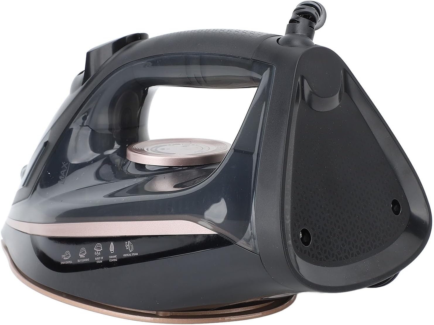 Portable Steam Iron with 300 Microsteam Holes, Powerful Power, Handheld Portable Steamer Small Size Garment, Wet Dry Ironing (US Plug 110V 1000W)